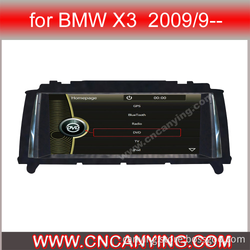 Special Car DVD Player for BMW X3 (2009/9--) with GPS, Bluetooth. (CY-8827)